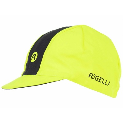 kolesarji cap spodaj čelada Rogelli RETRO, odsevno rumeno-črna 009.967, Rogelli