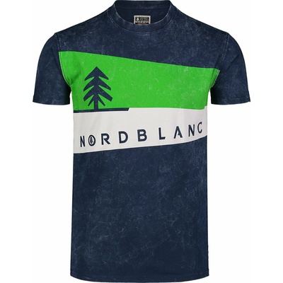 Moška majica Nordblanc Grafični temno modra NBSMT7394_MOB, Nordblanc